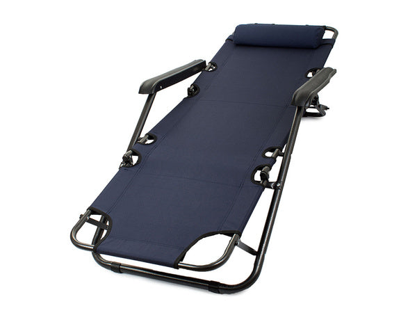 Sodo paplūdimio gultas sulankstomas pagalvėlė gravitacija sustiprinta minkšta, Navy, Szín, Haditengerészet