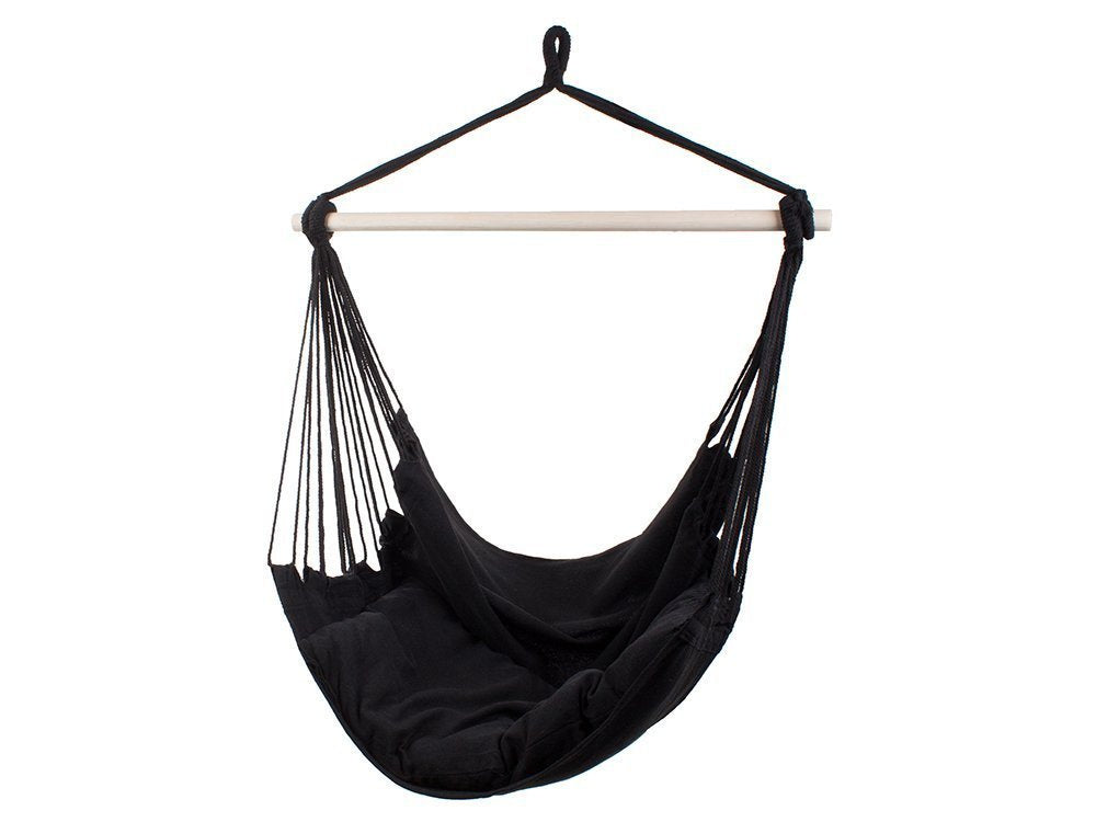 Braziliškas hamakas, kabanti kėdė 2 pagalvėlės