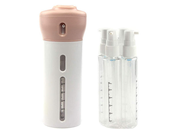 Kelionių organizatorius, skirtas kosmetikos skysčių dozatoriui