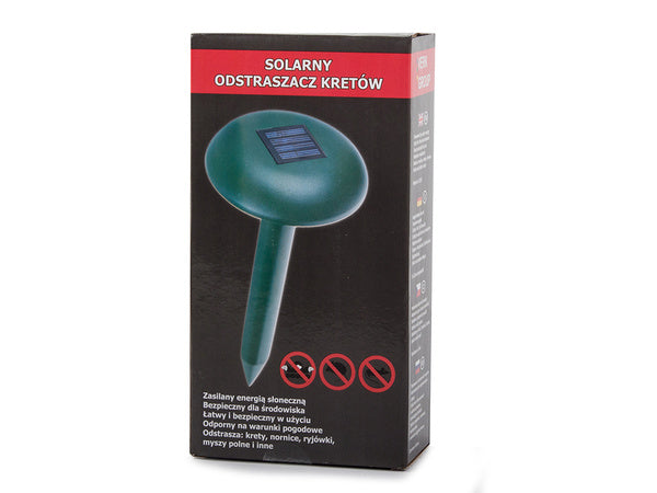 Saulės molių atbaidymo nuo kenkėjų priemonė