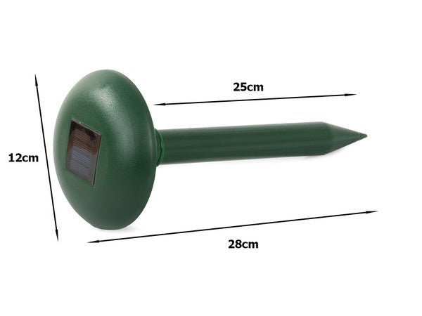 Saulės molių atbaidymo nuo kenkėjų priemonė