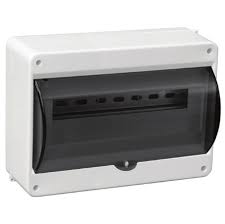 Pawbol 8 mod. virštinkinis skydelis C.2025 (su skaidriom durelėm, su įžeminimo gnybtais, baltas)