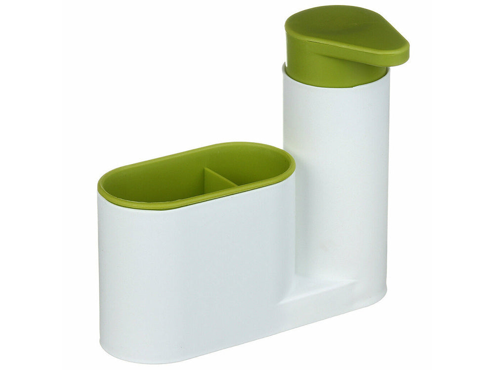 Virtuvės dozatorius organizatorius muilo skystis kempinė