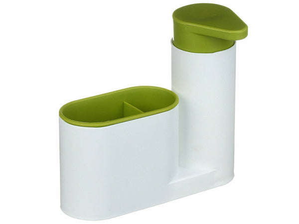 Virtuvės dozatorius organizatorius muilo skystis kempinė