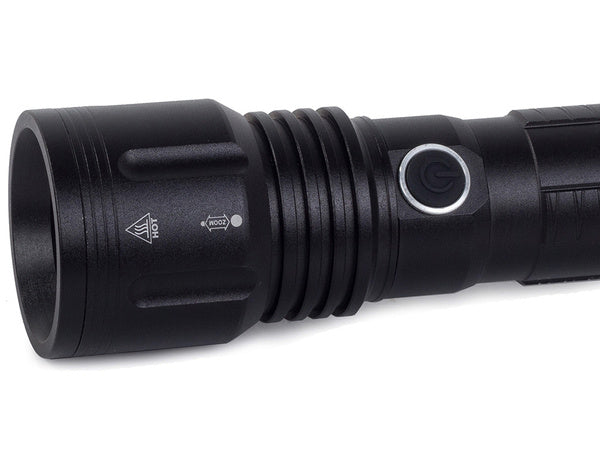 Taktinis žibintuvėlis bailong galingas priartinimas cree xhp50