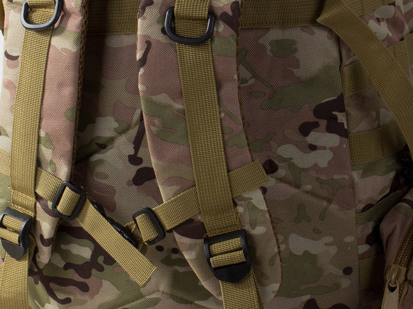 Taktinė išgyvenimo karinė kuprinė 48.5l