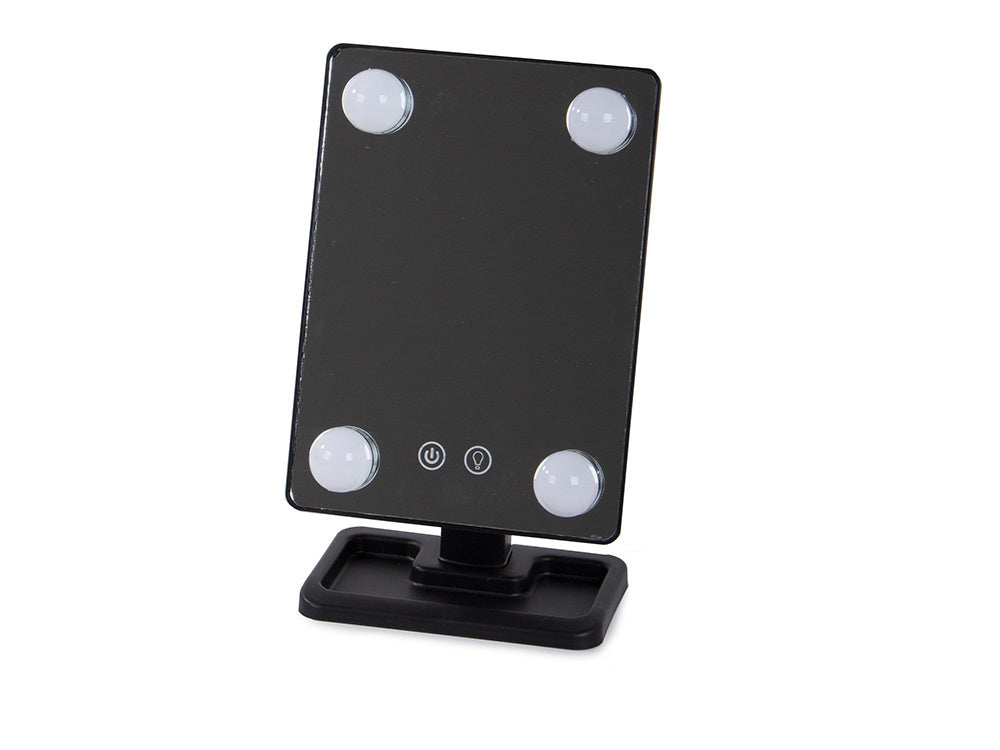 Vadovaujama makiažo veidrodis kosmetikos