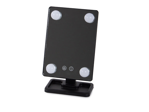 Vadovaujama makiažo veidrodis kosmetikos