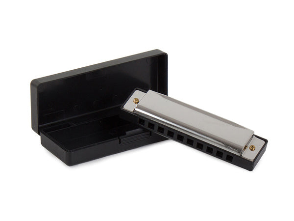 Metalinė c-dur armonika 10 kanalų