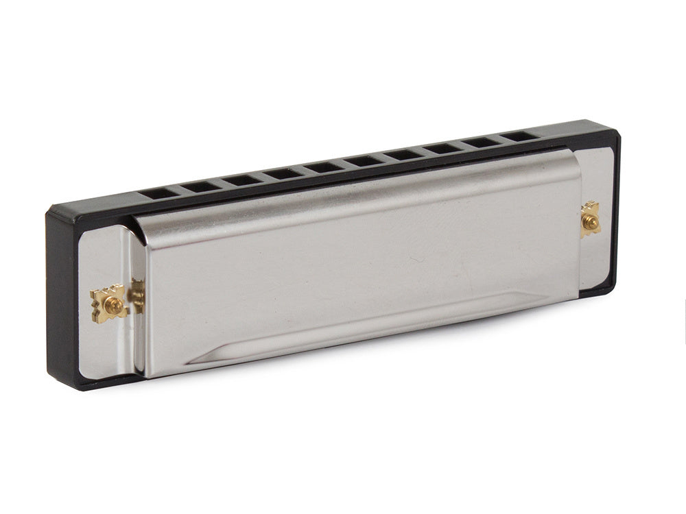 Metalinė c-dur armonika 10 kanalų