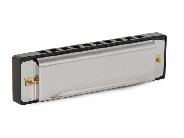 Metalinė c-dur armonika 10 kanalų