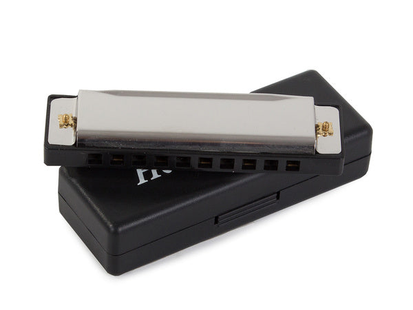 Metalinė c-dur armonika 10 kanalų