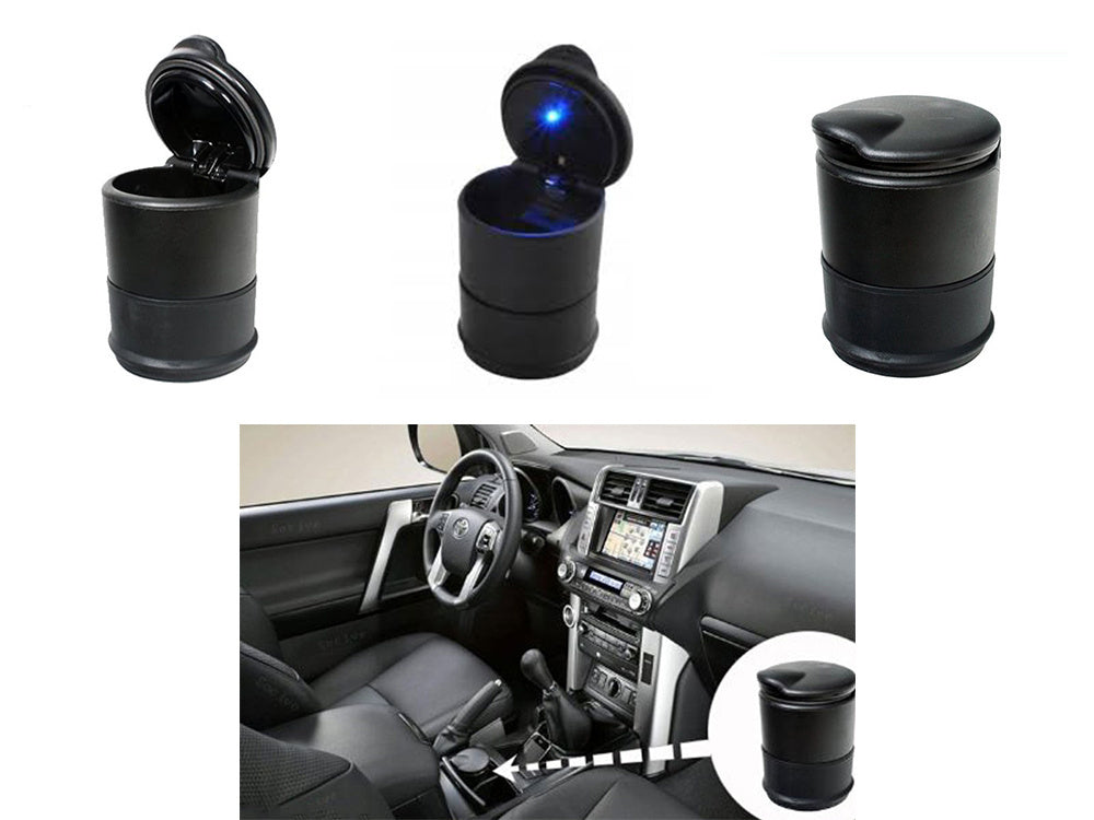 Vadovaujama automobilio peleninė apšviesta