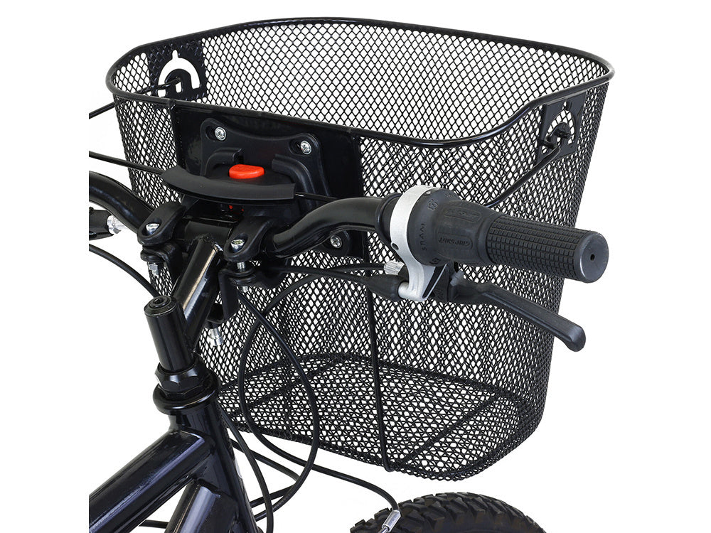 Didelis dviračių krepšys metalinis dviračių krepšys spustelėkite