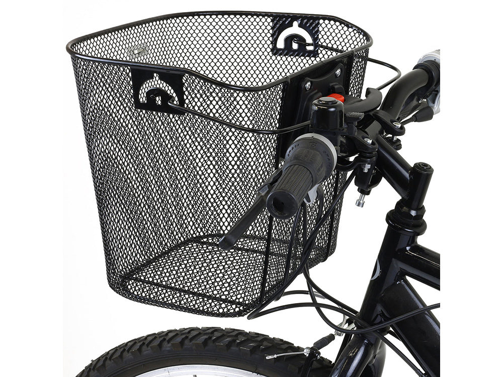 Didelis dviračių krepšys metalinis dviračių krepšys spustelėkite
