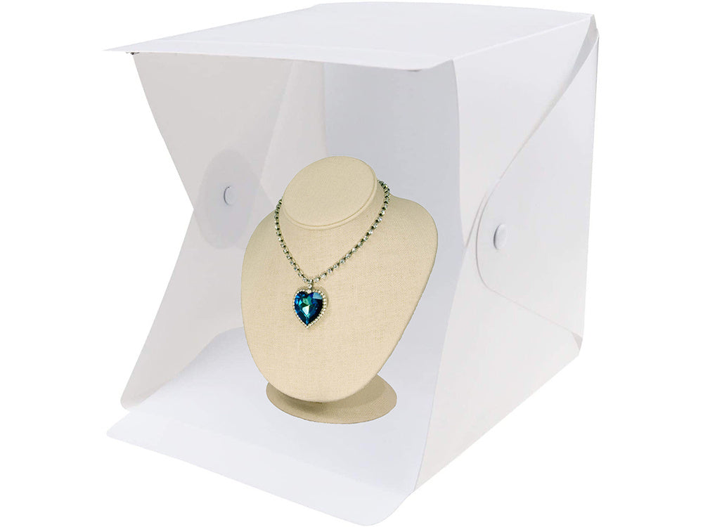 Studijinė palapinė be šešėlių, skirta produktų fotografijai 20led