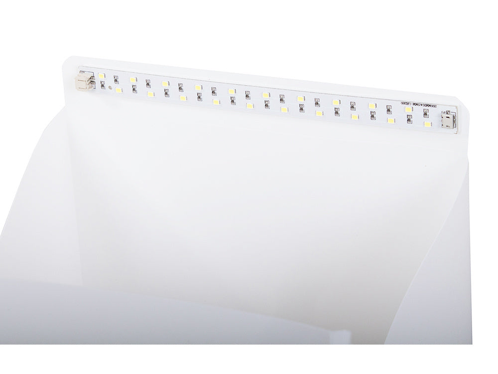 Studijinė palapinė be šešėlių, skirta produktų fotografijai 20led