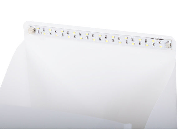 Studijinė palapinė be šešėlių, skirta produktų fotografijai 20led