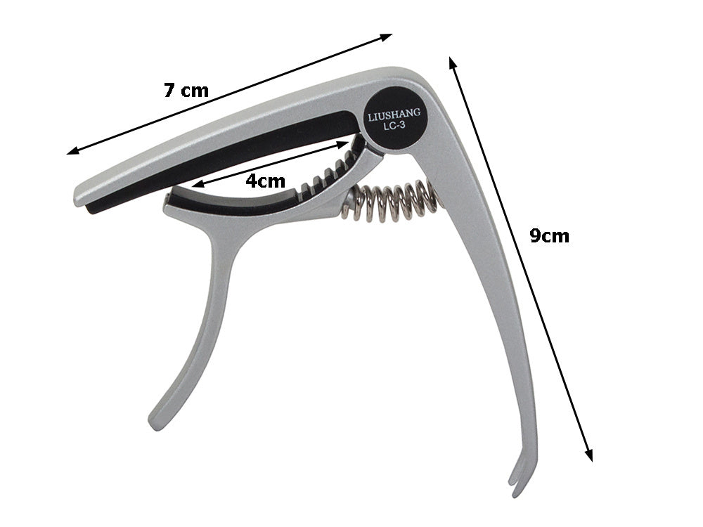 Klasikinės gitaros capodaster metalo + pick