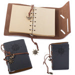 Keliautojo užrašų knygelė dienoraštis retro vintage, Pilka, Szín, Szürke