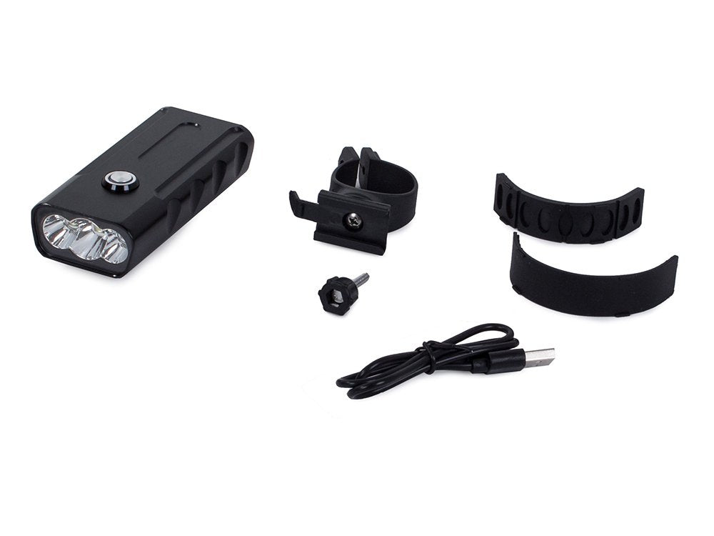 Priekinė dviračio šviesa vadovaujama cree xm-l t6