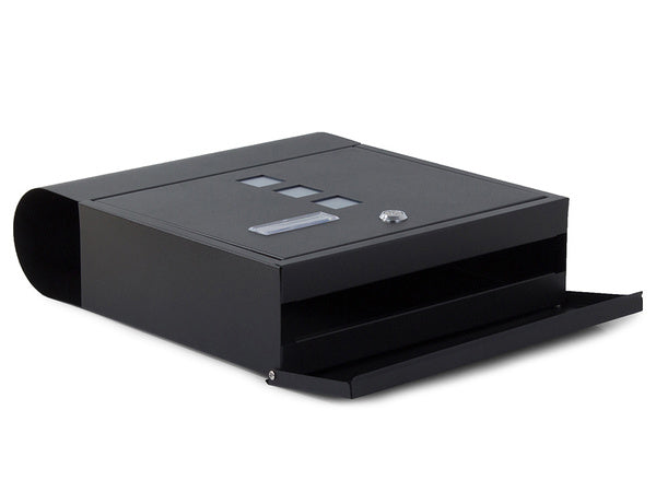 Pašto dėžutė laikraščiams su vamzdeliu