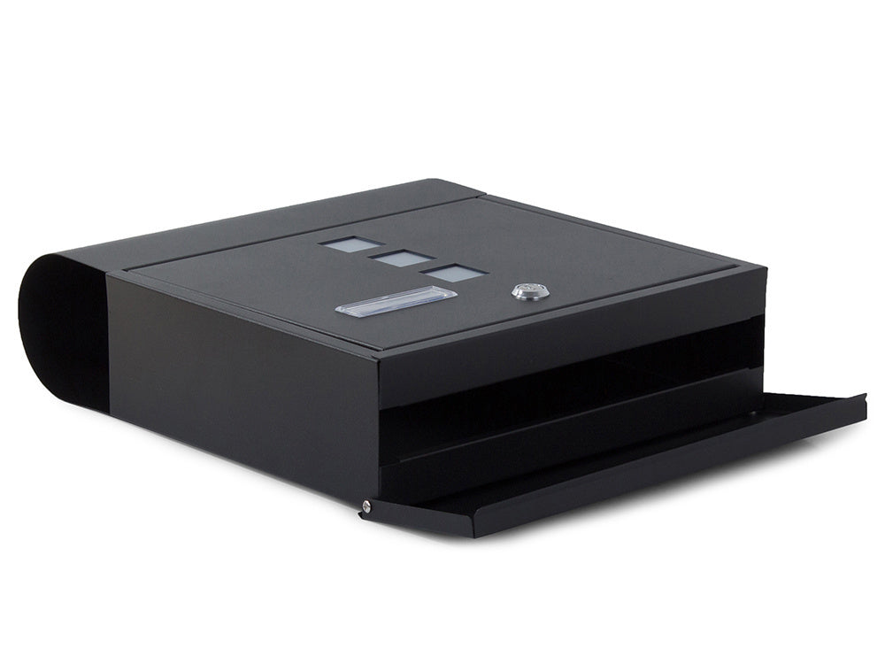 Pašto dėžutė laikraščiams su vamzdeliu