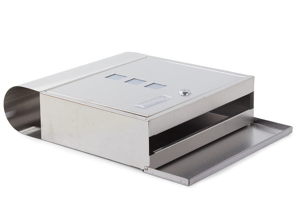 Pašto dėžutė laikraščiams su plieno vamzdžiu