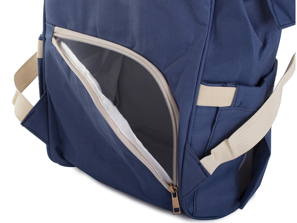 Vaikiško vežimėlio krepšys kuprinės organizatorius mamai tėčiui 3in1