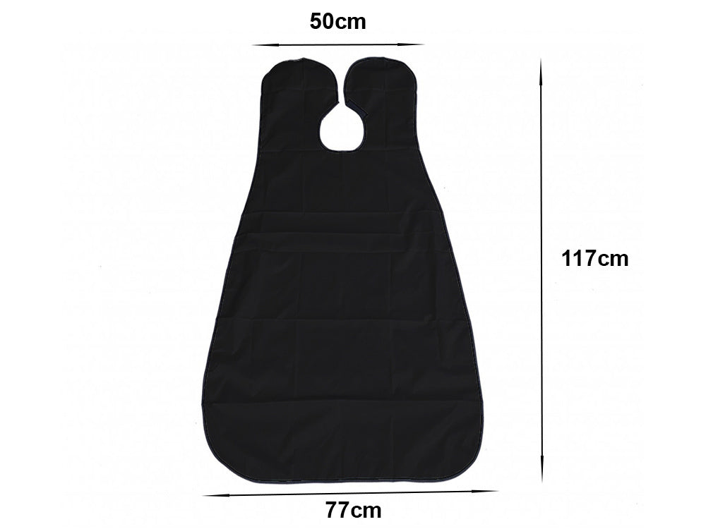 Prijuostė barzdoms ir ūsams skusti