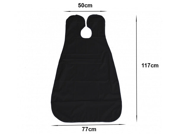 Prijuostė barzdoms ir ūsams skusti