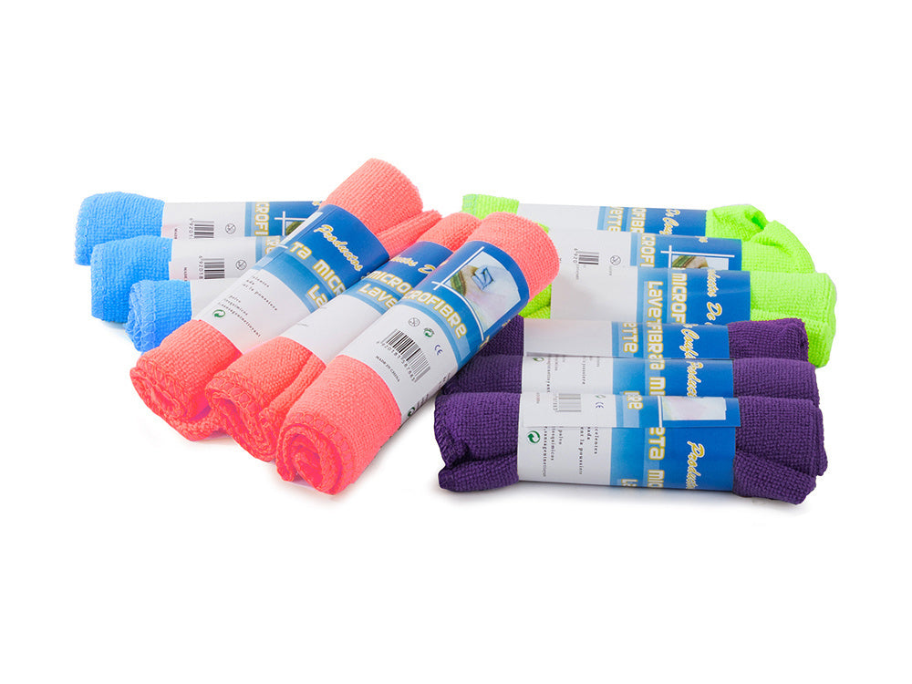 Mikropluošto šluostės valymo šluostės, 12 vnt.