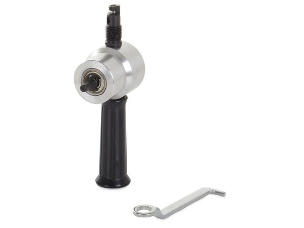 Lakštinio metalo pjovimo priedas žirklės ant grąžto