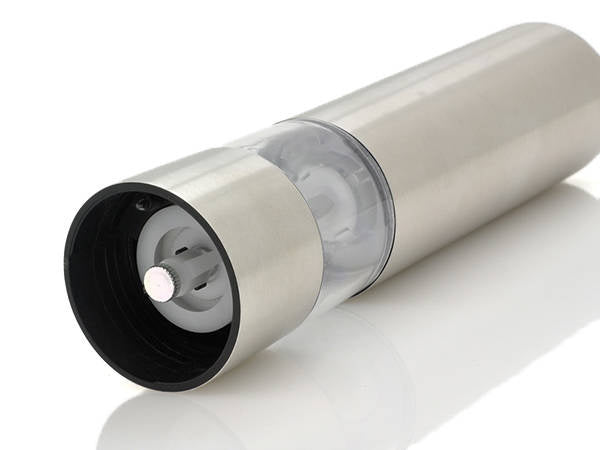 Pipirų malūnėlis druskos prieskonių inox elektrinis