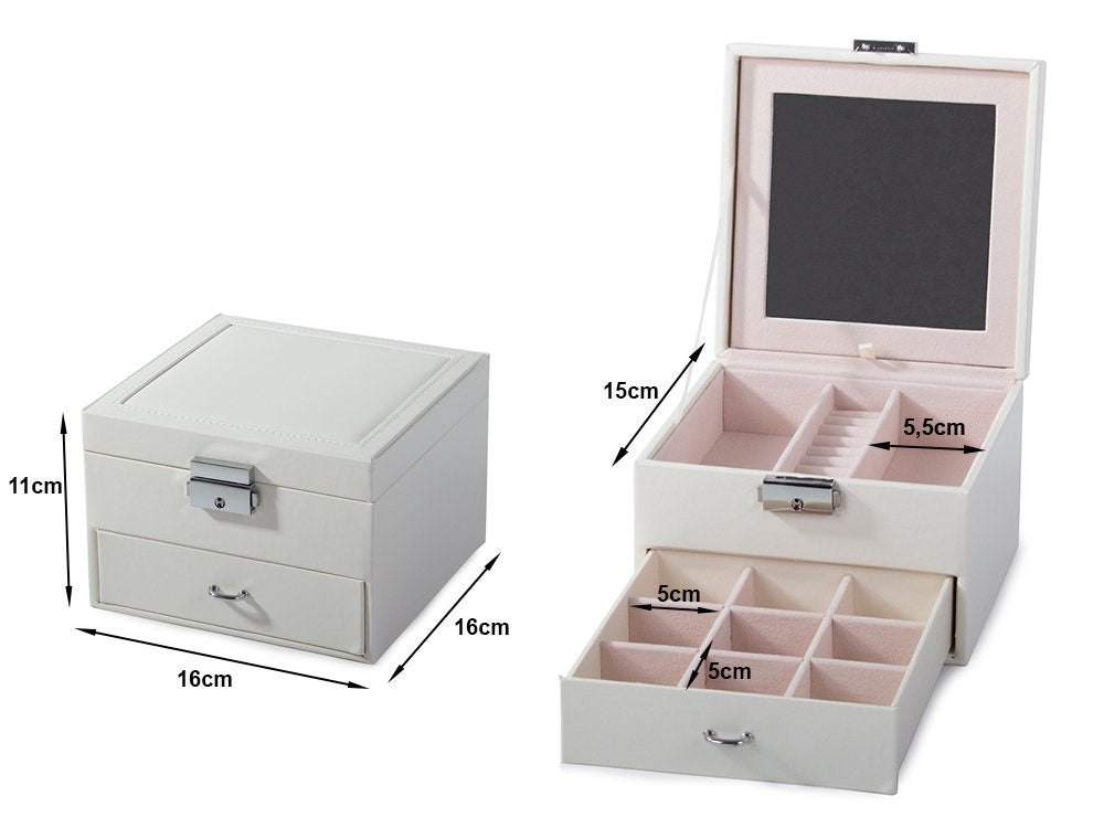 Papuošalų dėžutės organizatoriaus dėžutė