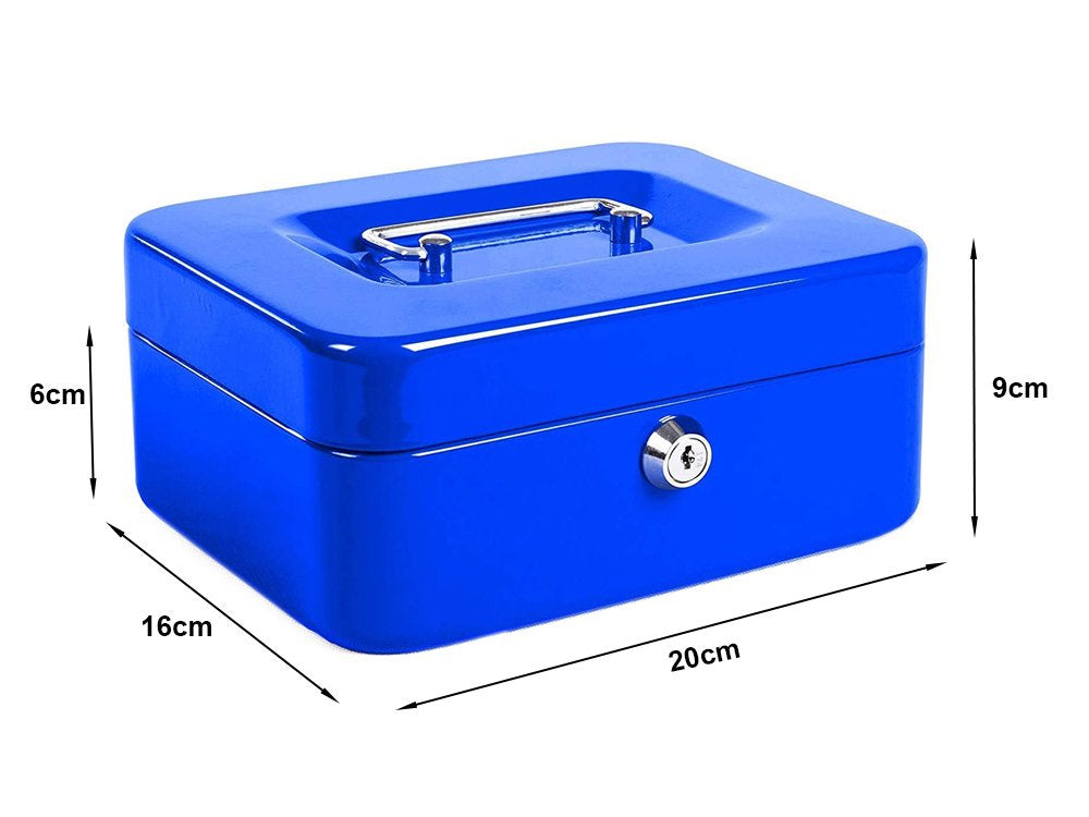 Metalinis pinigų dėžutės seifas raktiniai dokumentai