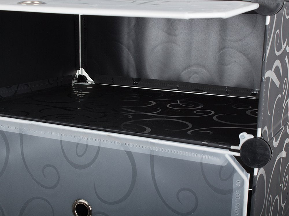 Batų lentyna batų spinta modulinė 5 lygių