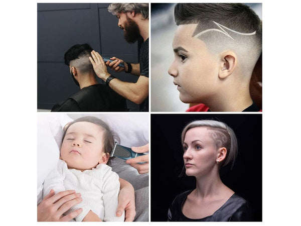 Belaidis plaukų skustuvas trimeris