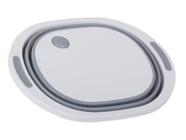 Silikoninis sulankstomas dubuo su nutekamuoju vamzdžiu