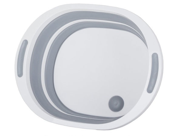 Silikoninis sulankstomas dubuo su nutekamuoju vamzdžiu