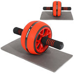 Pilvo mankštos ritininis ratas + kilimėlis