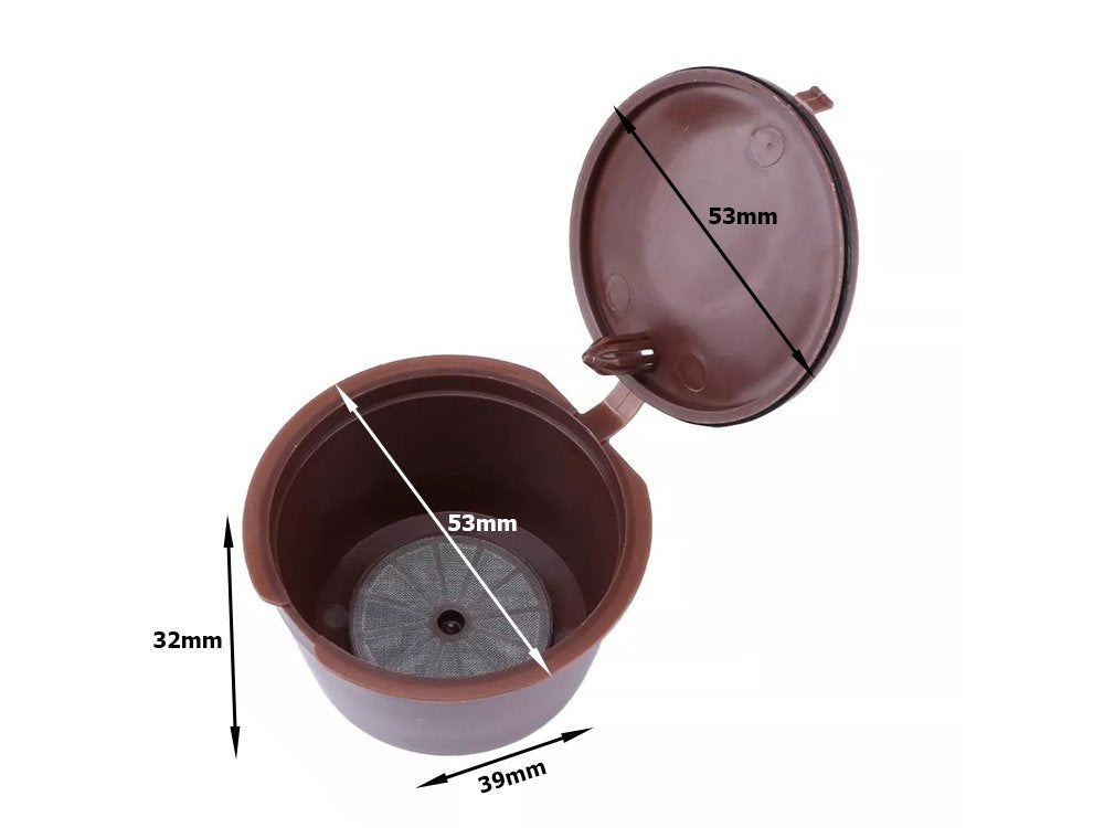 3 x daugkartinio naudojimo dolce gusto kavos kapsulės