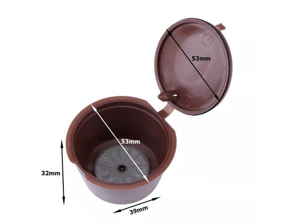 3 x daugkartinio naudojimo dolce gusto kavos kapsulės