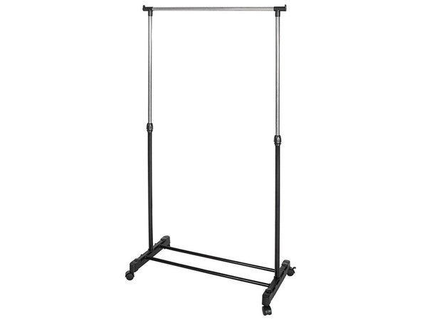 Drabužių stovas ant ratukų spintos stovas