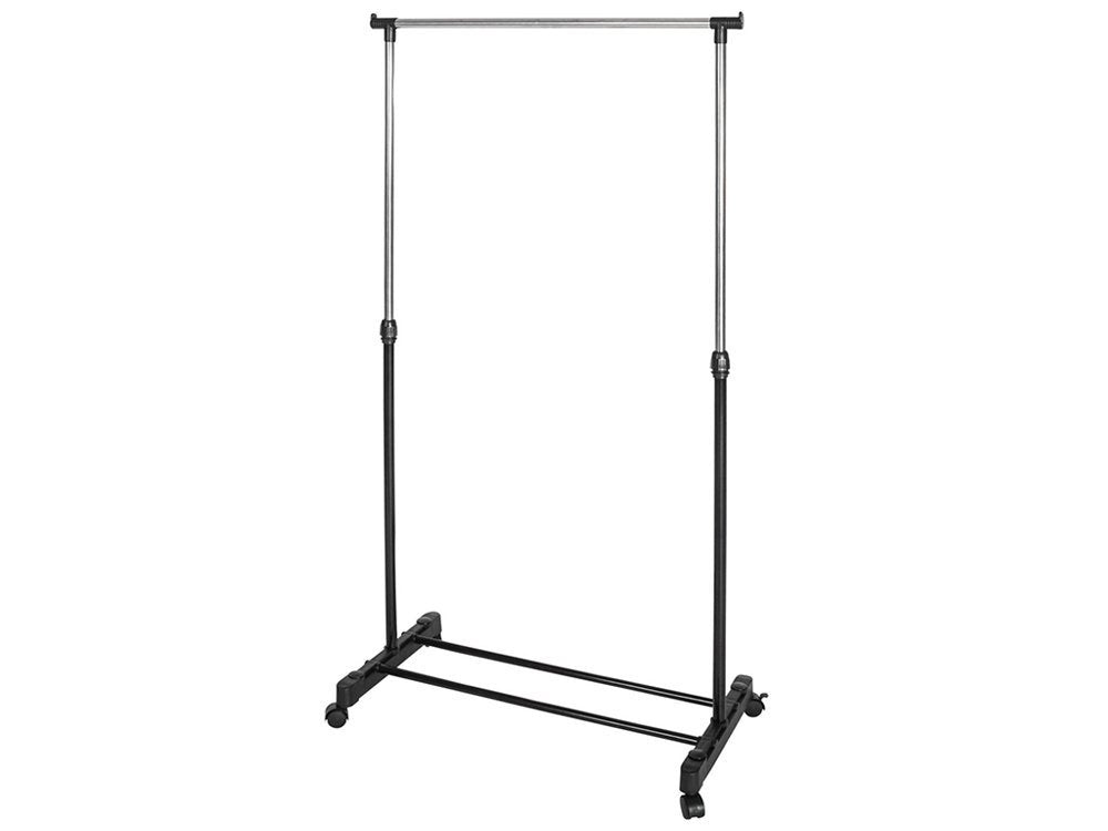 Drabužių stovas ant ratukų spintos stovas