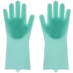 Indų plovimo pirštinės silikoninis virtuvės šveitiklis