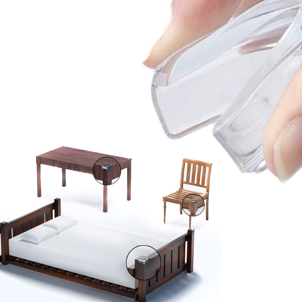 Silikoninė kampų apsauga 4 vnt.