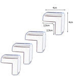 Silikoninė kampų apsauga 4 vnt.