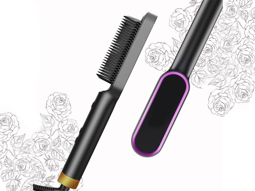 Plaukų tiesintuvas plaukų tiesinimo šepetys