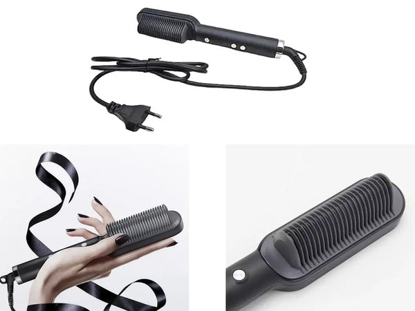 Plaukų tiesintuvas plaukų tiesinimo šepetys
